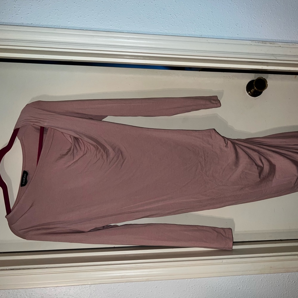 Bebe mauve dress